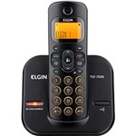 Ficha técnica e caractérísticas do produto Telefone Sem Fio TSF 7500 Preto com Display LCD Laranja Bivolt - Elgin