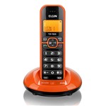 Ficha técnica e caractérísticas do produto Telefone Sem Fio TSF-7600 com Viva-Voz Laranja - Elgin