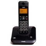 Ficha técnica e caractérísticas do produto Telefone Sem Fio Vtech DECT Digital Lyrix 550 Preto com Identificador de Chamadas e Viva-Voz