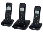 Telefone Sem Fio VTech LYRIX 500MRD3 de Mesa - com Identificador de Chamadas Preto