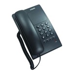 Ficha técnica e caractérísticas do produto Telefone VTECH com Fio VTC105B Digital Preto 115032 - eu Quero Eletro