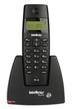 Telefones Sem Fio Intelbras Icon 4070350 Ts 40 Id Preto Dect 6.0