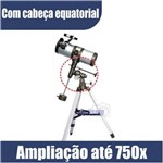 Ficha técnica e caractérísticas do produto Telescópio Astronômico F1000114 EQ