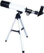 Ficha técnica e caractérísticas do produto Telescópio Astronômico F360 50m 27546 Diâmetro da Lente 50 Mm Aproximação 60 à 90 Vezes - Csr