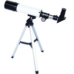 Ficha técnica e caractérísticas do produto Telescópio Astronômico F360 50m Diâmetro da Lente 50 Mm Aproximação 60 à 90 Vezes - 11240