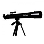 Ficha técnica e caractérísticas do produto Telescópio Vivitar de Refração 210X/420X