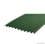 Ficha técnica e caractérísticas do produto Telha Ondulada de Fibra Vegetal 200x95cm 3mm Verde Onduline