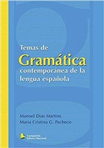 Ficha técnica e caractérísticas do produto Temas de Gramatica Contemporanea de La Lengua Espanola - Companhia Editora Nacional