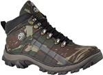 Ficha técnica e caractérísticas do produto Tênis Masculino Adventure Coturno Masculino Camuflado Verde - Adaption