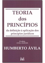 Ficha técnica e caractérísticas do produto Teoria dos Princípios: da Definição à Aplicação dos Princípios Jurídicos - Malheiros