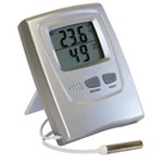 Ficha técnica e caractérísticas do produto Termo Higrômetro Digital com Temperatura e Umidade com Sensor Externo para Parede ou Mesa Incoterm