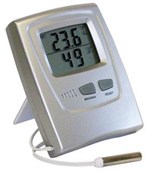 Ficha técnica e caractérísticas do produto Termo Higrometro Digital com Temperatura e Umidadecom Sensor Externo para Parede ou Mesa Incoterm