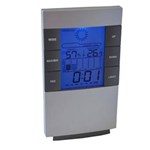 Ficha técnica e caractérísticas do produto Termo Higrômetro Digital de Temperatura e Umidade com Relógio