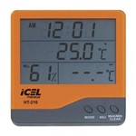 Ficha técnica e caractérísticas do produto Termohigrômetro Digital Temperatura e Umidade Ht-210 Icel