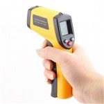 Termômetro Laser Sensor Medidor Temperatura Digital Distância Faixa de Temperatura: -50 a 380ºC Tem
