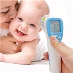 Ficha técnica e caractérísticas do produto Termometro Laser Digital Infravermelho Febre De Testa Bebe