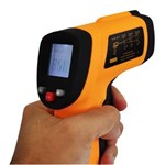 Ficha técnica e caractérísticas do produto Termômetro Digital Laser Infravermelho Temperatura -50º 550º