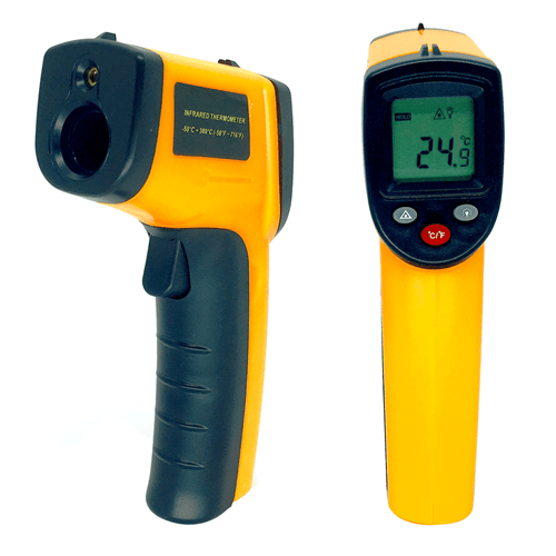 Ficha técnica e caractérísticas do produto Termômetro Laser Digital Infravermelho Temperatura -50º a 380º