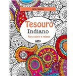 Ficha técnica e caractérísticas do produto Tesouro Indiano: Livro para Colorir e Relaxar