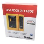 Ficha técnica e caractérísticas do produto Testador De Cabos Ns 468 Rj11 + Rj45