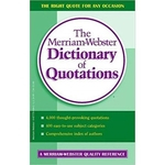 Ficha técnica e caractérísticas do produto The Merriam-Webster Dictionary Of Quotations