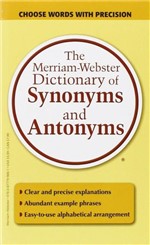 Ficha técnica e caractérísticas do produto The Merriam-Webster Dictionary Of Synonyms Antonyms - Merriam Webster