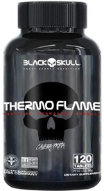 Ficha técnica e caractérísticas do produto Thermo Flame - Caveira Preta (120tabs) - Black Skull