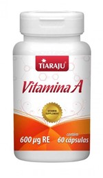 Ficha técnica e caractérísticas do produto Tiaraju Vitamina a 60 Caps