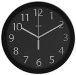 Ficha técnica e caractérísticas do produto Ticking Relógio Parede 24 Cm Preto