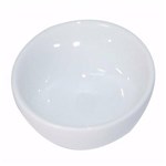 Ficha técnica e caractérísticas do produto Tigela Chinesa Redonda Cumbuca Porcelana 450ml Branca para Acaí Caldo Sopa
