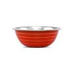 Ficha técnica e caractérísticas do produto Tigela Inox Color 20cm Mixing Bowl Gourmet Mix - Vermelha
