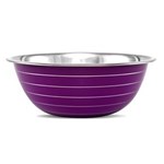 Ficha técnica e caractérísticas do produto Tigela Inox Color Mixing Bowl Lilas - 32 Cm