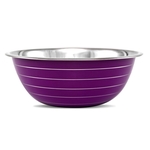 Ficha técnica e caractérísticas do produto Tigela Inox Color Mixing Bowl Lilás - 32Cm