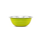 Ficha técnica e caractérísticas do produto Tigela Inox Color Mixing Bowl Verde 24cm - Gourmet Mix