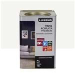 Ficha técnica e caractérísticas do produto Tinta Acrílica Acetinado Premium Branco 18L Luxens