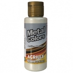Ficha técnica e caractérísticas do produto Tinta Acrílica Branco Metálico Acrilex Nature Colors 60 Ml