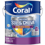 Ficha técnica e caractérísticas do produto Tinta Acrílica Coral Sol e Chuva Total Premium 3,6 L Algodão Egípcio