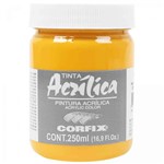 Ficha técnica e caractérísticas do produto Tinta Acrilica Corfix G1 124 Amarelo Cadmio Esc. Imit. 250ml