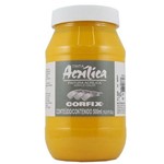 Tinta Acrilica Corfix Gr-i 500 Ml Amarelo Escuro 80500-51