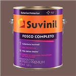 Ficha técnica e caractérísticas do produto Tinta Acrílica Fosca Chocolate Suvinil Premium 3,6 Litros