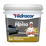 Ficha técnica e caractérísticas do produto Tinta Acrílica Fosco Piso Premium Amarelo Demarcação 3,6L Hidracor