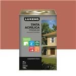 Ficha técnica e caractérísticas do produto Tinta Acrílica Fosco Premium Terracota 18L Luxens