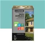 Ficha técnica e caractérísticas do produto Tinta Acrílica Fosco Premium Turquesa 18L Luxens