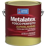 Ficha técnica e caractérísticas do produto Tinta Acrílica Metalatex Fosco Perfeito Gelo 3,6 Litros