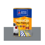 Ficha técnica e caractérísticas do produto Tinta acrílica Novacor piso liso 18 litros cinza Sherwin Williams