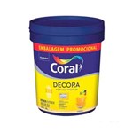 Ficha técnica e caractérísticas do produto Tinta Acrílica Premium Fosco Decora Branco 20L Coral Coral