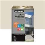 Ficha técnica e caractérísticas do produto Tinta Acrílica Semibrilho Premium Gelo 18L Luxens