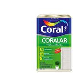 Ficha técnica e caractérísticas do produto Tinta Coral Coralar Branco Neve - 18lts