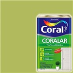 Ficha técnica e caractérísticas do produto Tinta Coral Coralar Verde Limao - 18lts