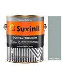 Ficha técnica e caractérísticas do produto Tinta Esmalte Contra Ferrugem 3,6lts Suvinil Cinza Médio